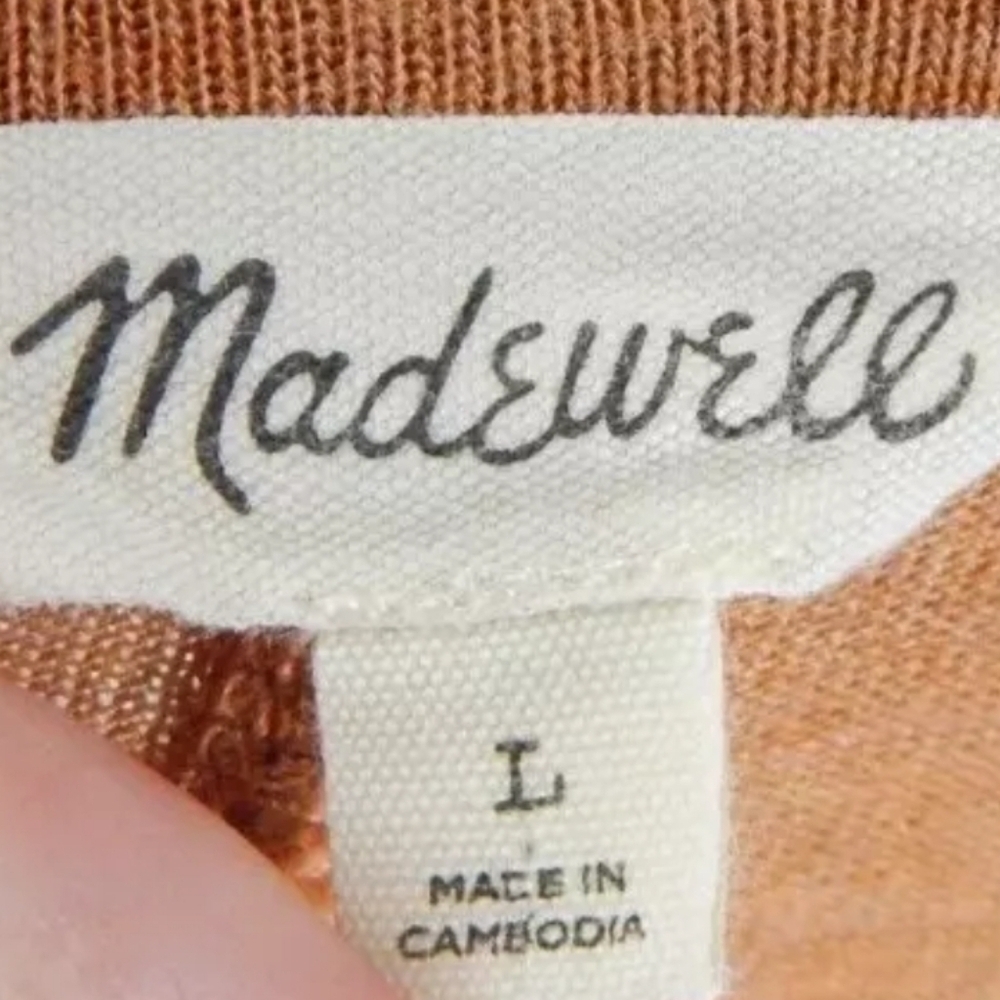 Madewell Highpoint Tank‎ Dress Clay - Picture 2 of 3